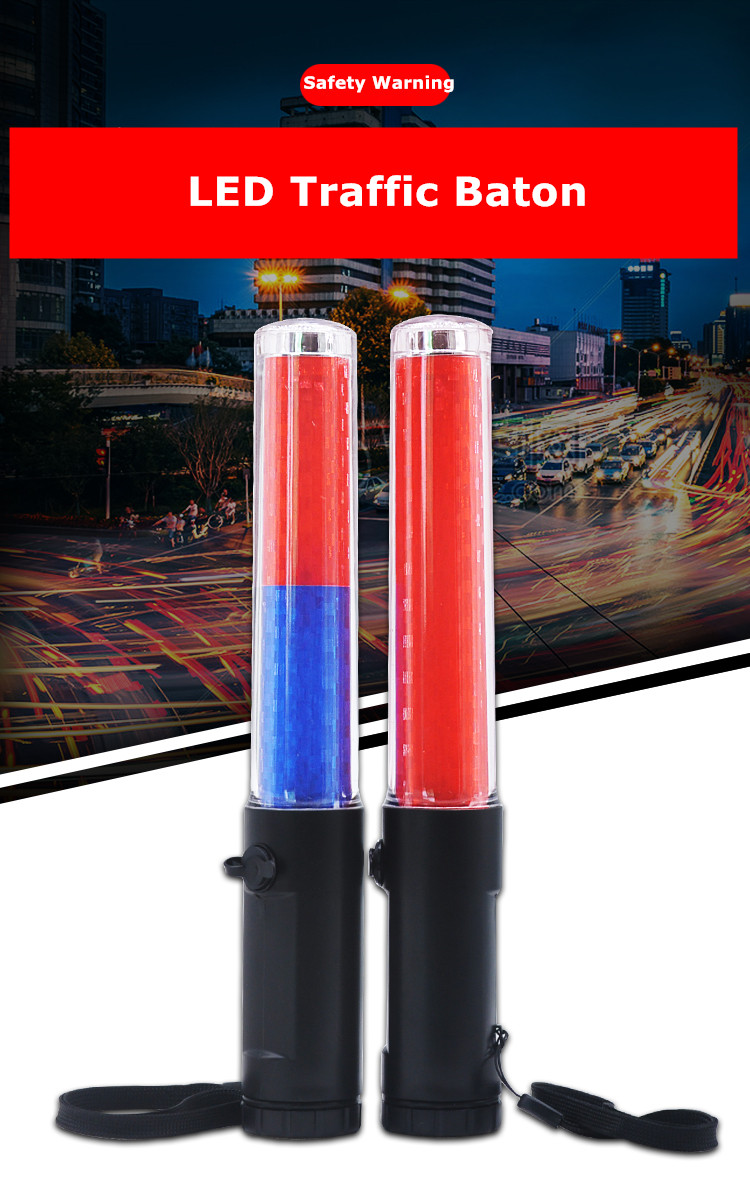 TRAFFIC LED TRAFFIC BATON WITH ILLUMINATION LIGHT - Estraffic Traffic ...