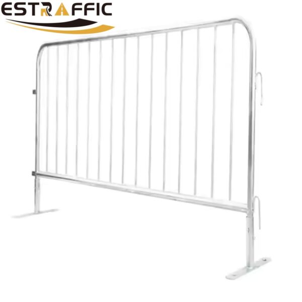 flat feet crowd control barrier