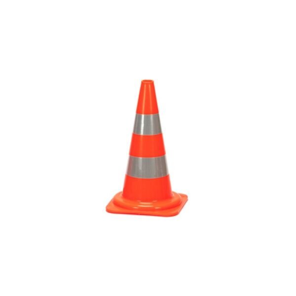20” PVC Traffic Cone with Round Base European Standard