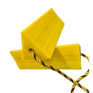 Casting PU airport wheel chock (2)